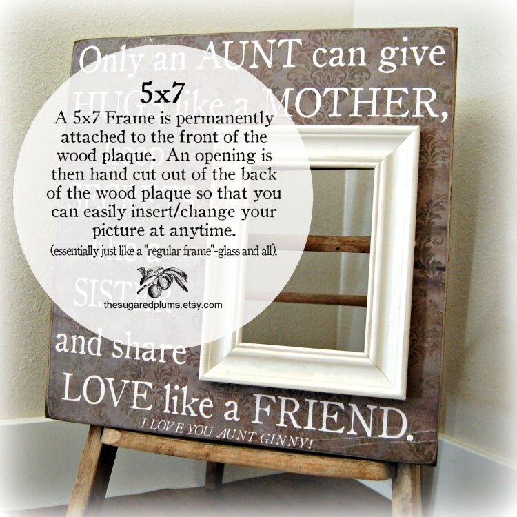 Aunt Uncle Auntie Aunt Gift Uncle Gift Aunt by thesugaredplums