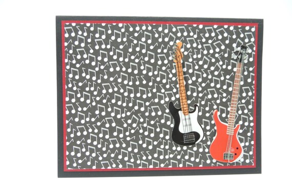Tarjeta de cumpleaños de guitarra músico por periwinklecards Tarjeta de cumpleaños de guitarra músico por periwinklecards