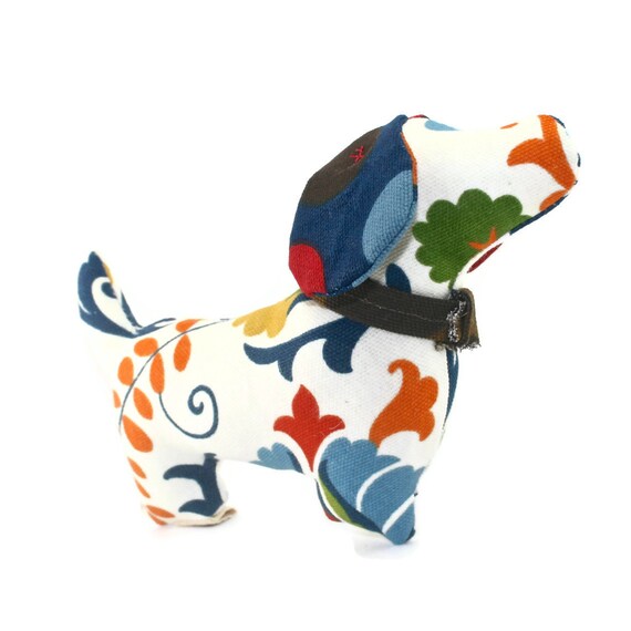 Items similar to Extra Durable Dog Toys Little Dachshund Dog 'DOUBLE FABRIC LAYER Construction