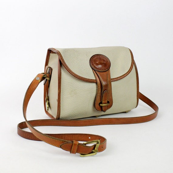 dooney and bourke two tone leather