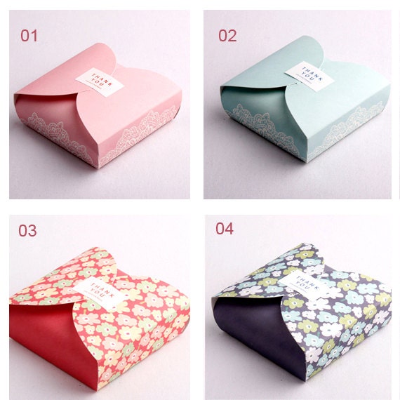 Items similar to Paper Gift Box 5 boxes (nd011) on Etsy