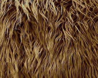 Mongolian Caramel Faux Fur 30x36 Photography Prop