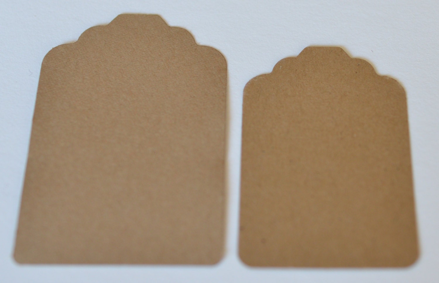 Large Kraft Paper Tags Die Cut Tag Paper Crafting Gift