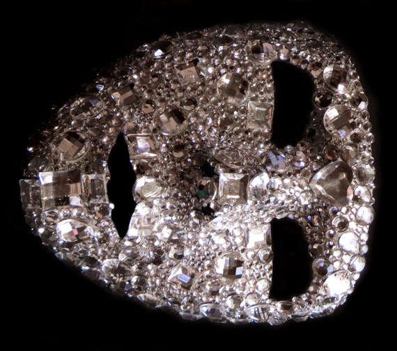 Jewelled Crystal Full Face Mask