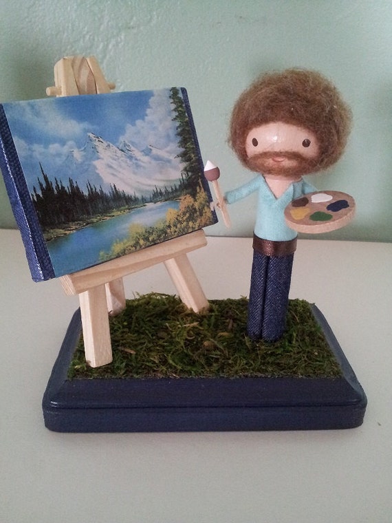 bob ross plush dolls