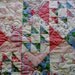 Patchwork Baby Girl Quilt Pretty in Pink Vintage Style