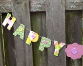 spring party decorations, Easter decorations, party decorations, baby shower decorations, happy spring garland Il_170x135