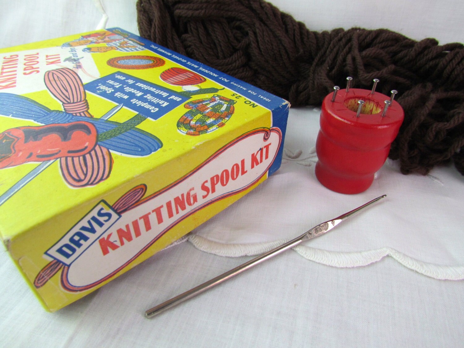 Knitting Spool Kit by Davis Original Box by