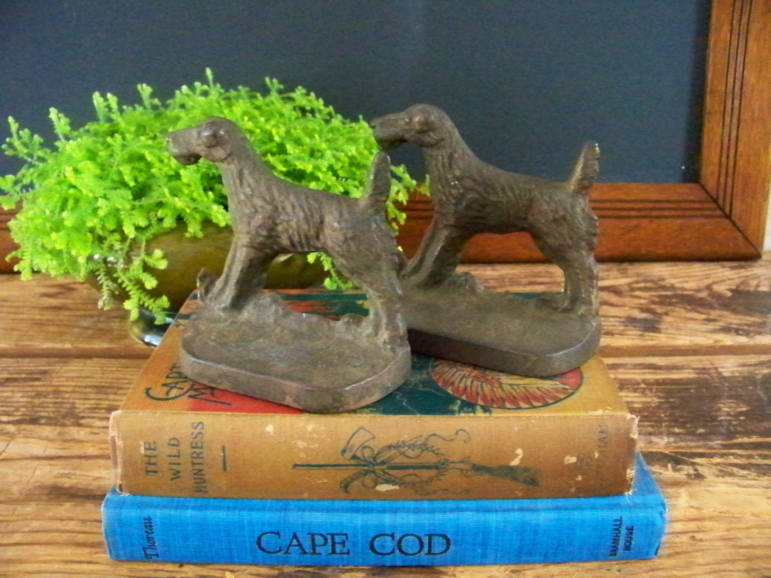 vintage cast iron bookends vintage cast iron bookends