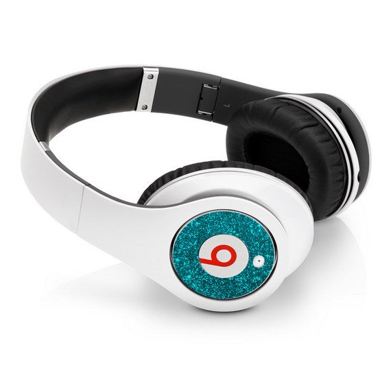 Beats Studio Sparkling Turquoise Headphone Cup Wraps