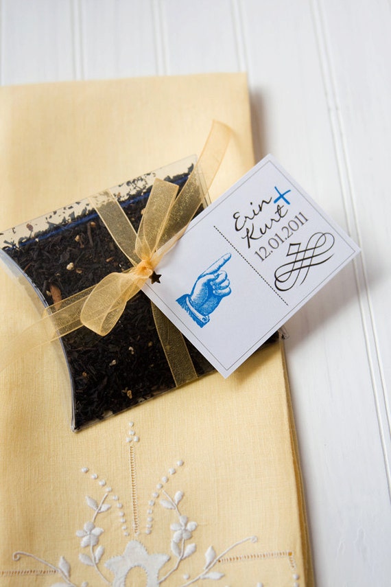 Items similar to Bridal tea favors organic loose leaf teas 25