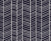 Herringbone in Lake  JD36 - Joel Dewberry - Modern Meadow - Free Spirit Fabric  - By the Yard