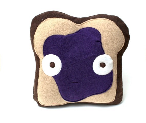 toast plush pillow