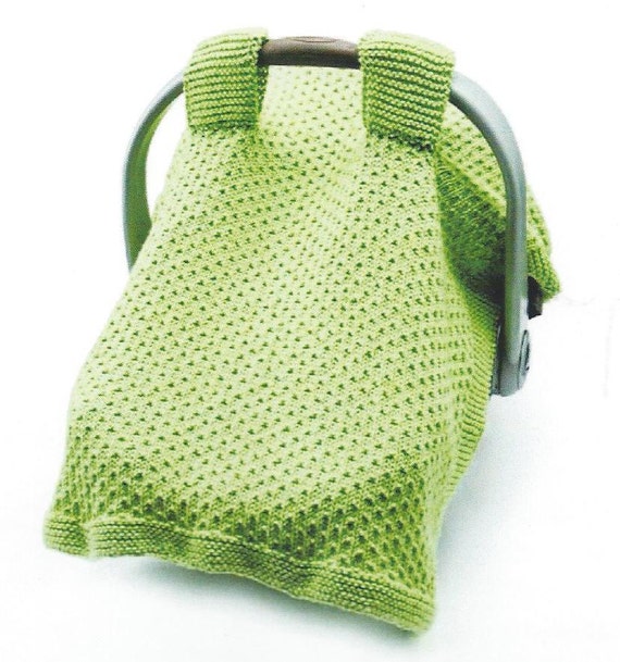 Items similar to Knitted Tabbed Car Seat Covers Knitting Patterns on Etsy