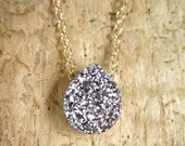 AMJ Tritan Drusy Pendant Necklace main image 1