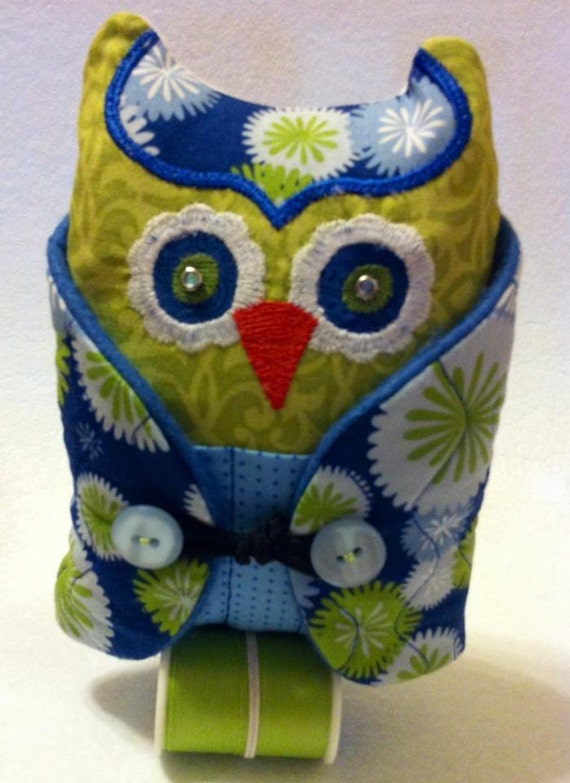 Custom Owl Pin Cushion by MCSQRD on Etsy