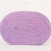 Thin Wool Pencil Roving/Pre-Yarn, Spinning, Felting or Knitting Fiber, Pale Lilac. FREE SHIPPING WORLDWIDE
