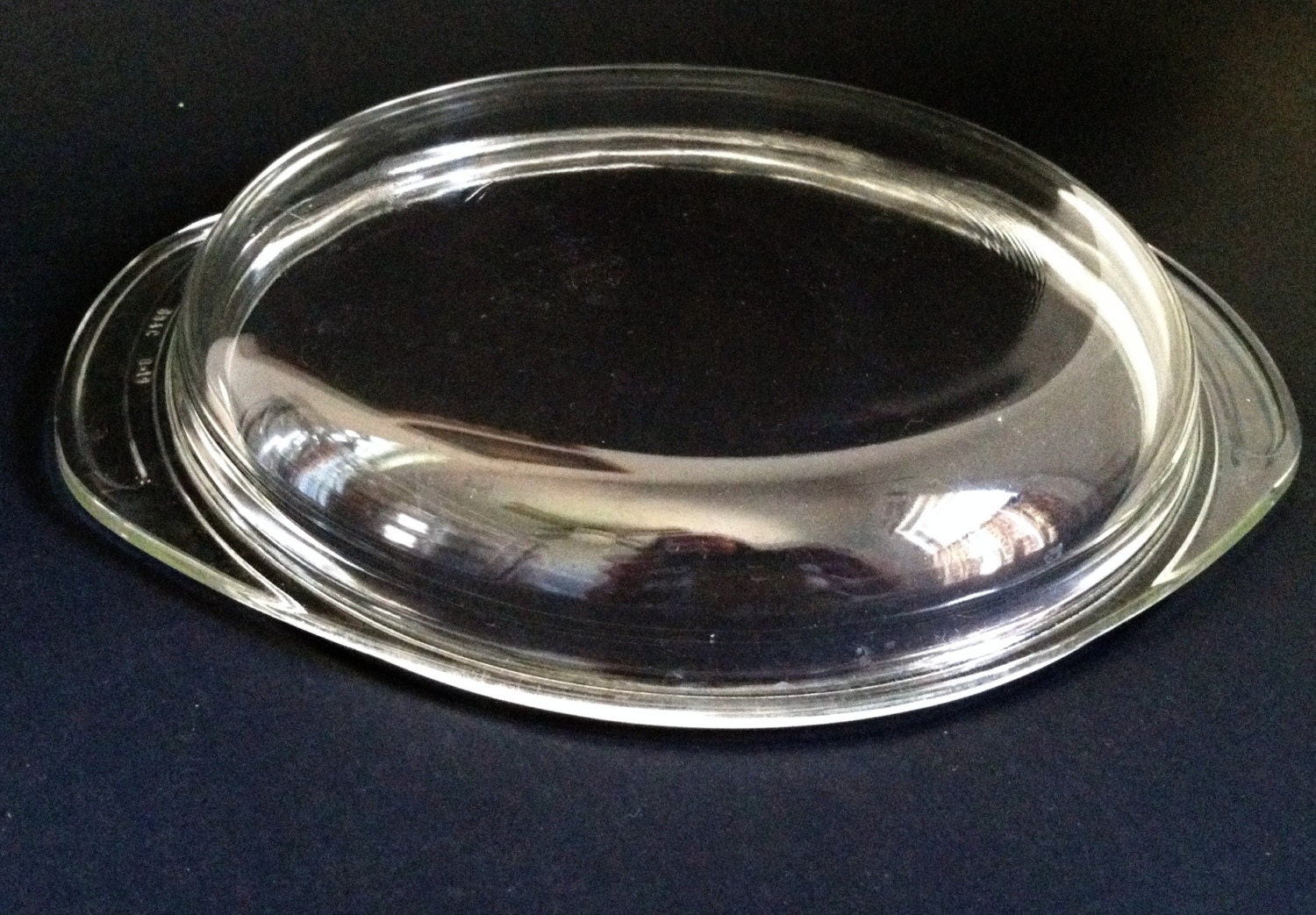 Vintage Pyrex Replacement Lid 684c Clear Glass By Brigidsfancy