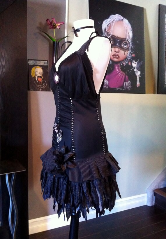 deadmoongrrrl gothic fairy dead doll dress costume