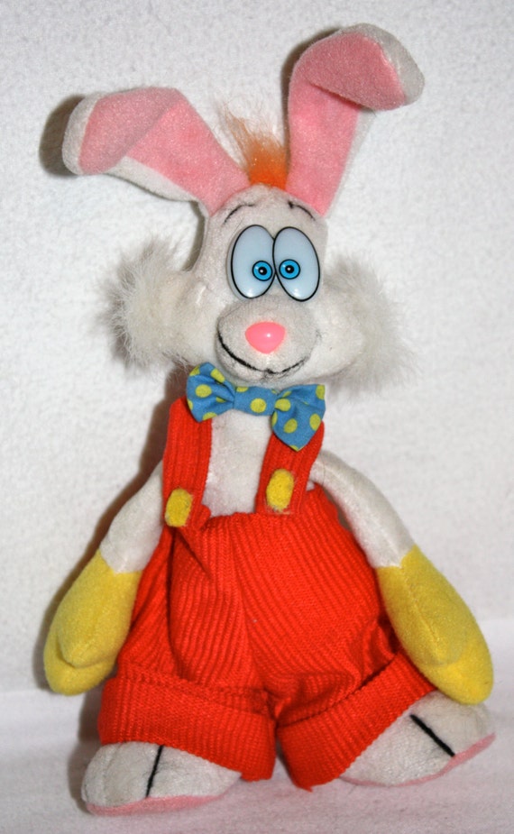 vintage rabbit stuffed animal