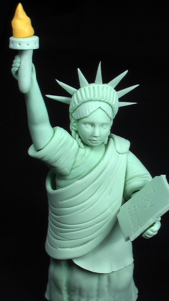 Edible Gum Paste Statue of Liberty