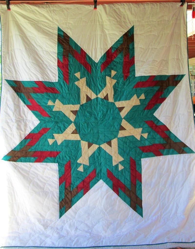 Reserved for customer Native American LAKOTA Indian STAR Quilt