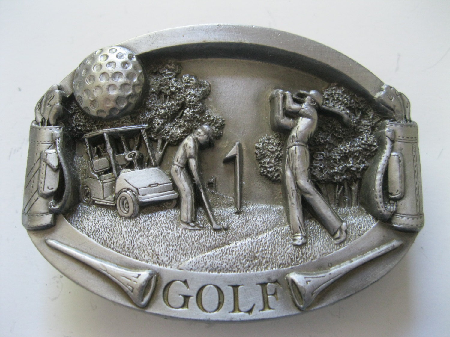 Vintage Golf Belt Buckle Buckles of America