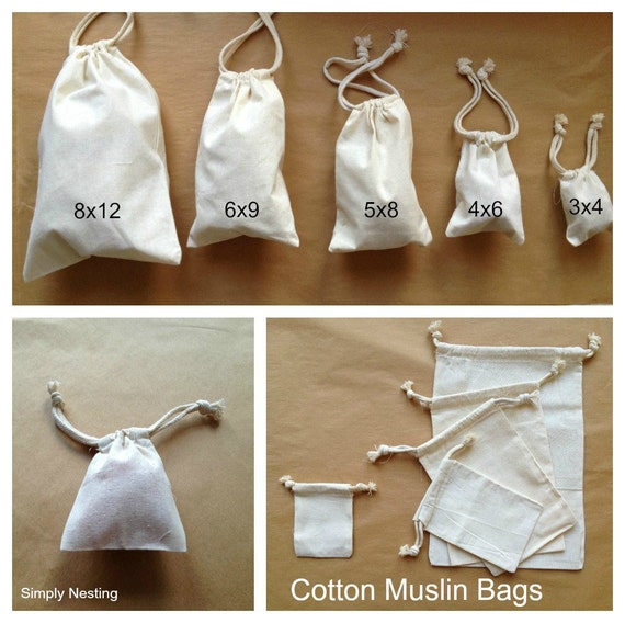 Bags, Muslin Favor Bags, Party Favor Bags, Muslin Party Favor Bags ...