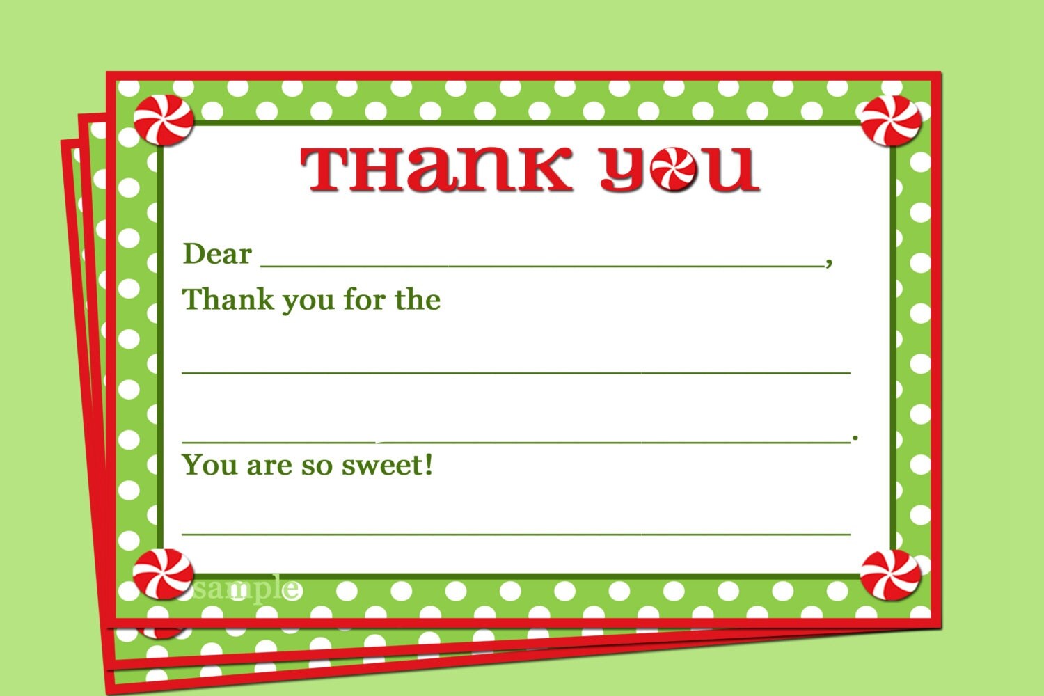 50 off sale christmas thank you note printable instant 50 off sale christmas thank you note printable instant