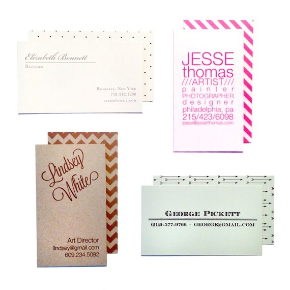 Items similar to 100 Custom Business Cards on Etsy