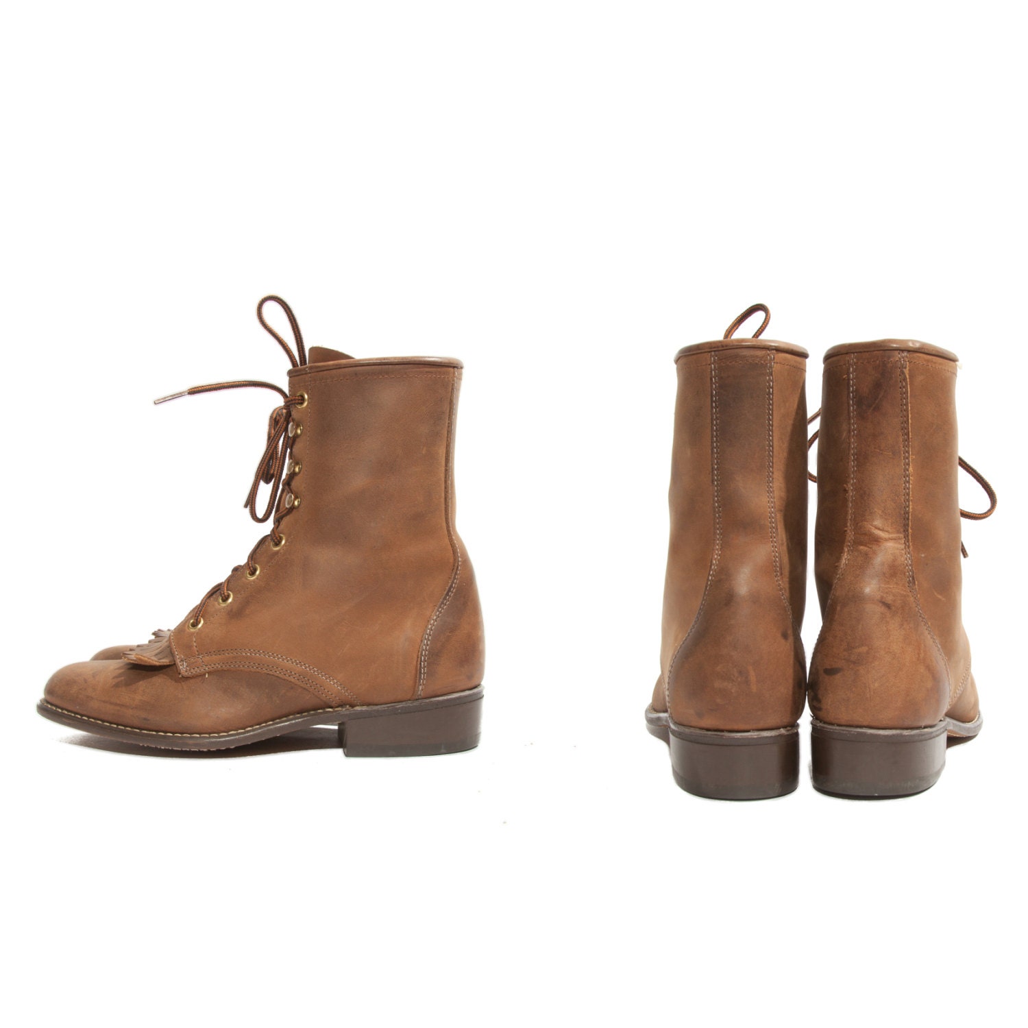 laredo lace up roper boots womens