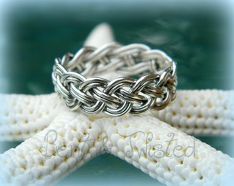 braided wedding rings uk