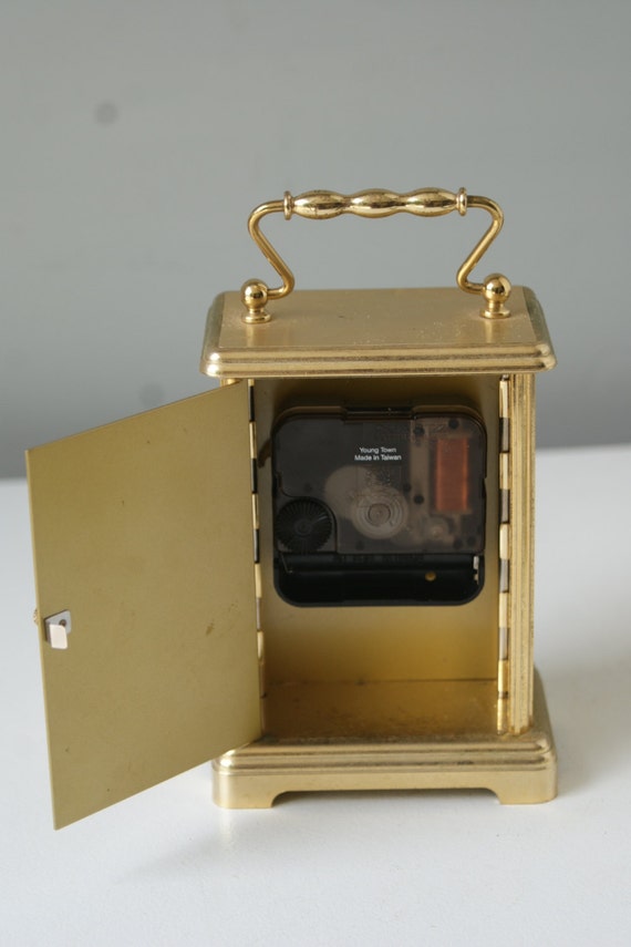 Bulova Clock. Carriage Clock. Royal Doulton. Small Clock.