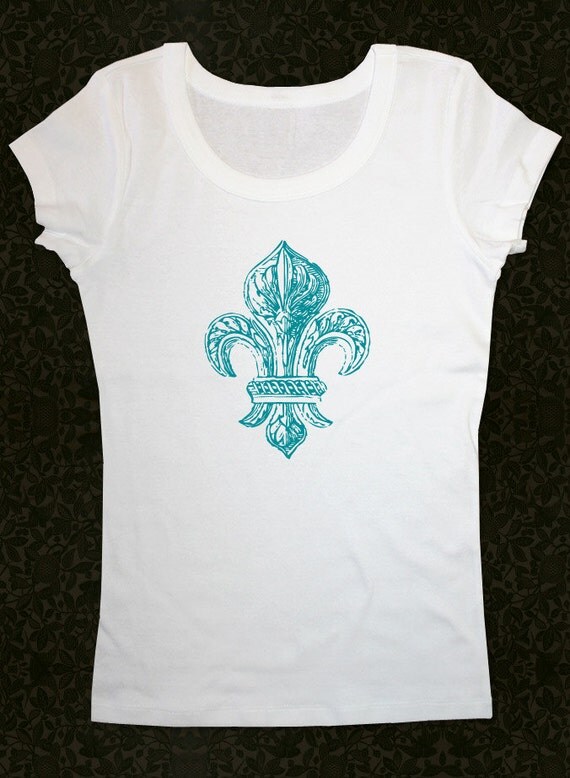 women's fleur de lis shirts