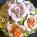 50% OFF Truly Amazing LARGE JRJS Romanian Porcelain Rose Basket