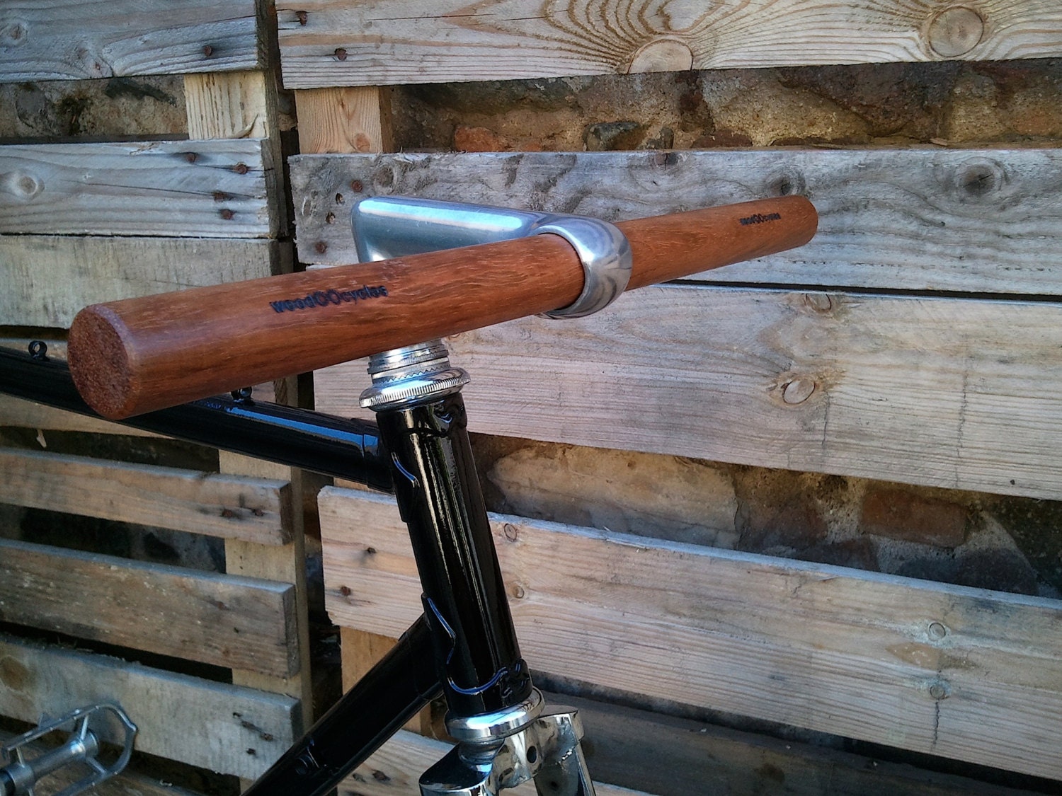 jatoba wood bicycle handlebar
