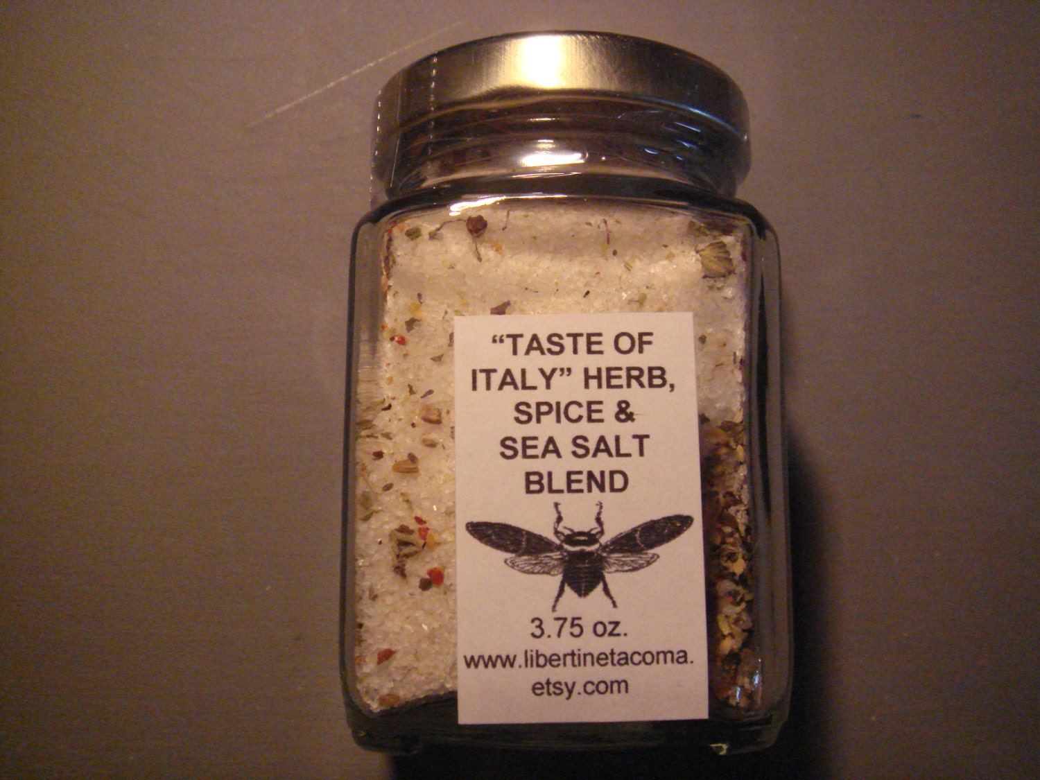 Taste of Italy Custom Gourmet Herb Spice & Salt Blend