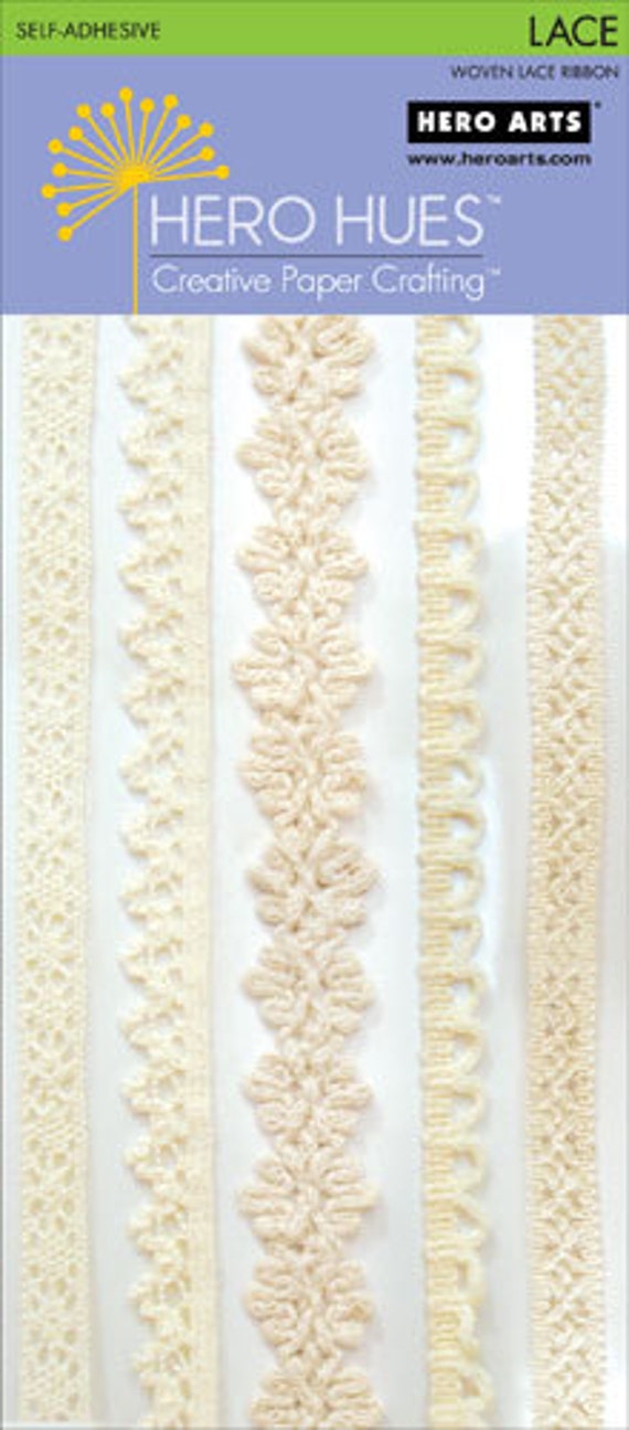 Hero Arts Cream Adhesive Lace Ch233