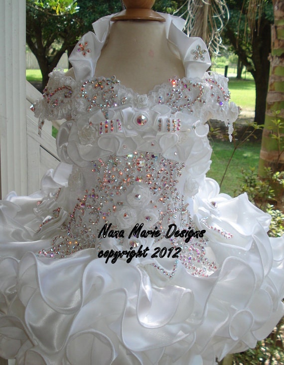 Items Similar To National Glitz Pageant Dress Custom Order By Nana