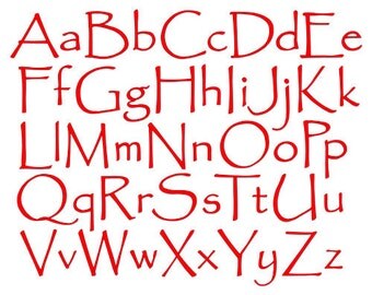 BX FORMAT - Sizes 1",2",3" - Instant Download- Embroidery Font 227 - Embroidery lettering design for embroidery machine