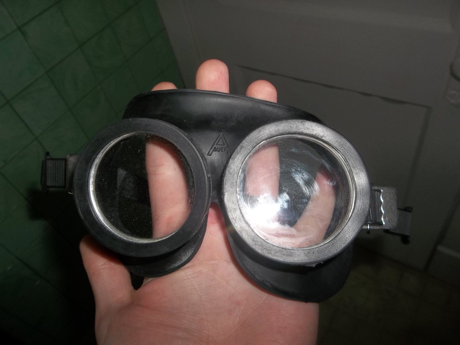 WW2 German Auer UBoat Goggles