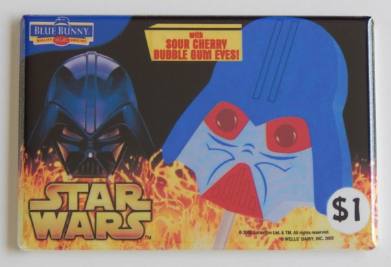 Darth Vader Ice Cream Sign Fridge Magnet