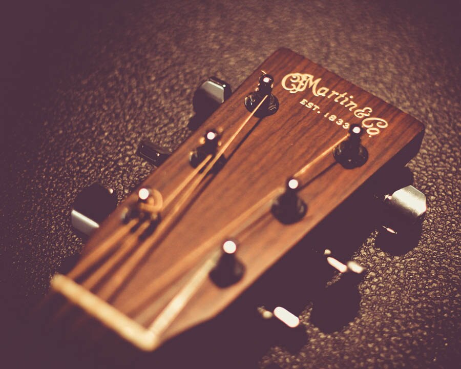 Martin & Co. Guitar Headstock Photo