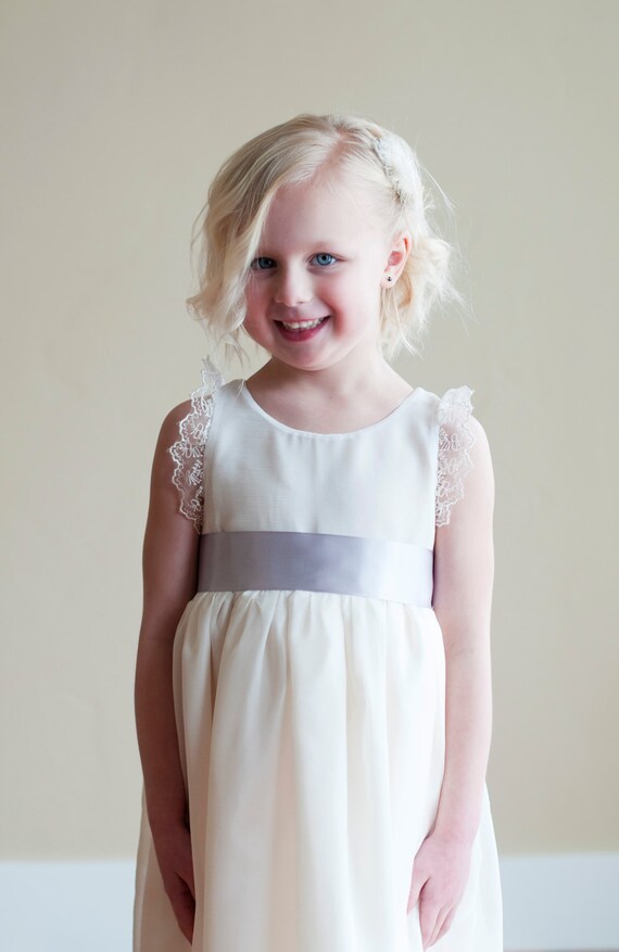 Chiffon Flower Girl Dresses