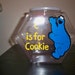 SESAME STREET BIRTHDAY Cookie Monster Cookie Jar (1 gallon size)