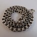 Fine Victorian Silver Book Chain / Locket Chain Belcher Links