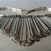 Vintage Native-American Modernist Silver Draperie (Bib) Necklace