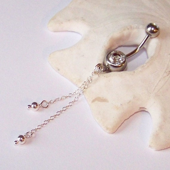 Long Belly Button Ring Body Piercing Navel Piercing