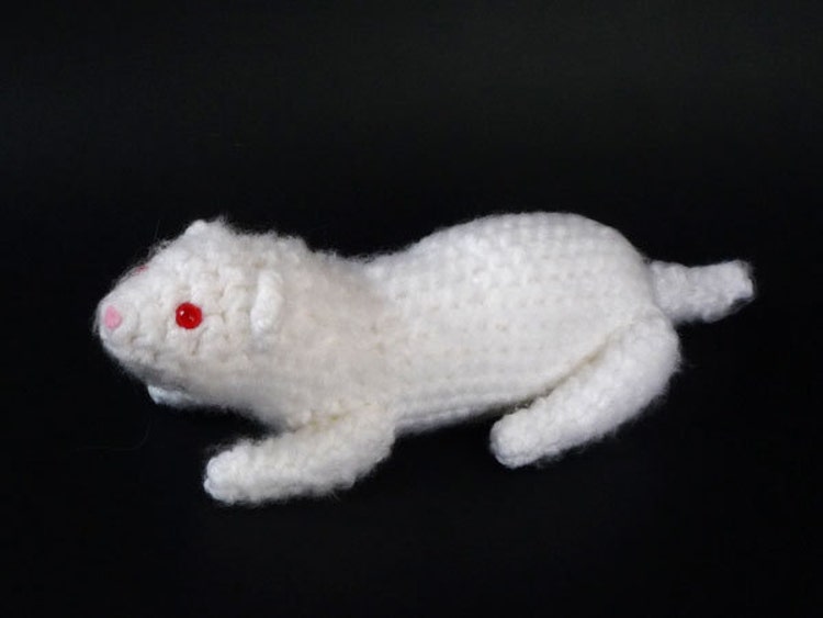 realistic ferret stuffed animal