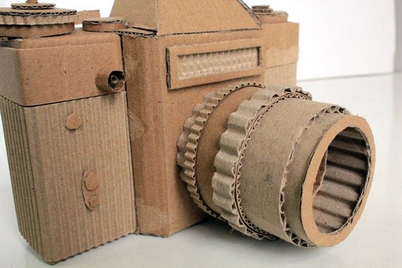 Cardboard Camera: Zenit-e RESERVED for Mardhiyah by OupasDesign